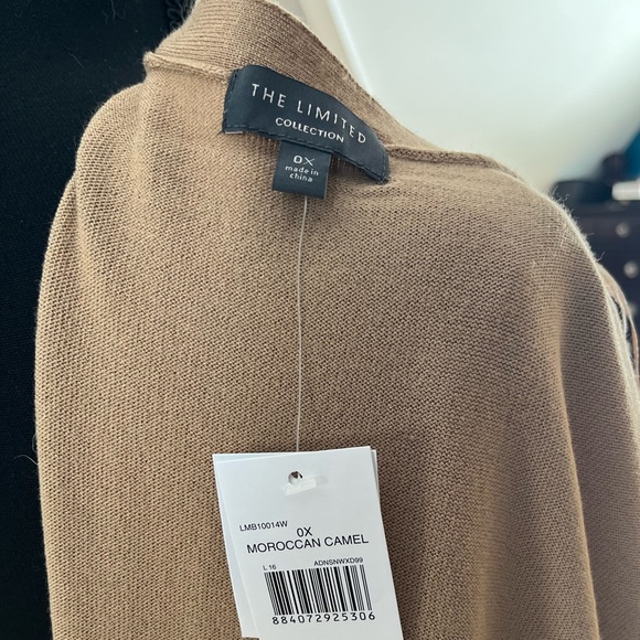 NWT The limited company long sweater/lightweight cardigan Size OX - Picture 7 of 14